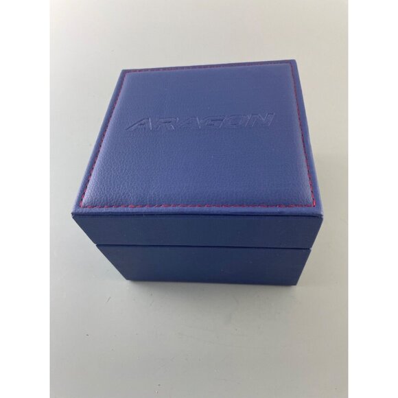 New Aragon Ladies Watch StarHalo Ronda 762 Silver Gold Tone Swarovski Crystals - Picture 8 of 9